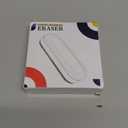 maxtek Dry Erase Eraser, Magnetic White Board Erasers - 2 Pack, Glass Whiteboard Eraser for Office and School Supplies (Gray)