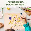 Rowood 4 Pack Birch Plywood 1/4,12x12x1/4inch,Birch Plywood 6mm Wood Sheets Thin Unfinished Wood for Laser Cutting and Engraving,DIY Adult Craft Project Kits for Ornaments, Models Drawing