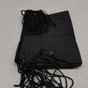 6Pcs Drawstring Backpacks, Medium, Black, Sports, Gym, Travel, Swimming, Beach (CBT6809-HSCSBB-X6)