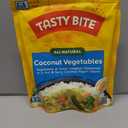 Tasty Bite Hot & Spicy Coconut Vegetables, 10 Ounce, Pack of 6, Ready to Eat, Microwavable Entree, Vegetarian, Packaging May Vary Best By Jan 31, 2o27