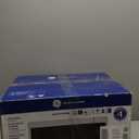 GE JEM3072SHSS Microwave Oven 700 Watts, Auto or Manual Defrost Option, Kitchen Essentials for The Countertop, 0.7 Cubic Feet Capacity, Stainless Steel