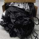 LXKCKJ Rectangular Pool Cover for above Ground Pools, Heavy Duty Winter Cover Ideal for Waterproof and Dustproof (9x18 FT, Black)