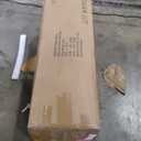 MAXMAXX 102" Cloud Sofa, 4-in-1 Folding Sofa Bed, Floor-Standing Boneless Couch, Futon Sofa Bed for Living Room, Bedroom and Entertainment Room (Black)