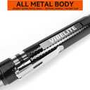 Gifts for Dad, Magnetic Pickup Tool with LED, Telescoping Magnet Flashlight, Cool Gadgets Stocking Stuffers for Teen Boys, Christmas Gifts for Men, Husband, Handyman, Boyfriend, Him, Dad, Black