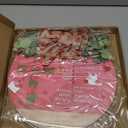 Lineshading Christian Valentine's Door Sign Religious for God Love John 3:16 Pink Valentines Day Decorations Rustic Bible Verse Wooden Bow Hanging Plaque Wreaths for Wall Yard Lawn Porch Decor