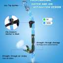 Greatever Dry Snorkel Set,Panoramic Wide View Anti-Fog Scuba Diving Mask,Professional Snorkeling Gear for Adults Kids