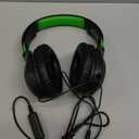 Turtle Beach Recon 50 Xbox Gaming Headset  Officially Licensed for Xbox Series X|S, Xbox One, and Windows PCs with 3.5mm  Also works with PS5, PS4, and Mobile Devices, Removable Mic, 40mm Speakers (Black / Green)