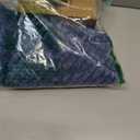 Kevin Textile Soft Corduroy 14"x36" Lumbar Pillow Cover 1 Pack, Blue Grey