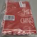 Artoid Mode Red Cat Merry Christmas Kitchen Towels Dish Towels, 18x26 Inch Star Xmas Ball Believe Daily Winter Decoration Hand Towels Set of 2