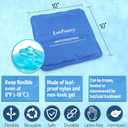 LotFancy Elbow Ice Pack, Reusable Gel Pack with Brace Wrap, Hot Cold Therapy Compress for Tendonitis and Golfers, Tennis Elbow, Arthritis, Bursitis, Sports Injuries Pain Relief