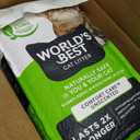 WORLD'S BEST CAT LITTER Comfort Care Unscented, 32-Pounds - Natural Ingredients, Quick Clumping, Flushable, 99% Dust Free & Made in USA - Long-Lasting Odor Control & Easy Scooping