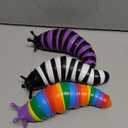 Cevioce Fidget Slug Toy 3Pcs Autism Sensory Toys for Autistic Children Toddler Airplane Car Travel Essential Toys Slug Fidget Toys for Kids & Adults Christmas Stocking Stuffers Gifts for Girls Boys