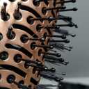 slopehill Mini Travel Dual Voltage Hair Dryer Brush,1000 Watts Hot Air Brush with European Plug, Ionic Hair Dryer and Styler for Women, Oval Barrel 2 Heat & 2 Speed Settings for International Travel