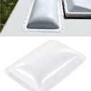 HECASA RV Skylight Replacement, 18" x 26" Camper RV Skylight Cover Fit 14" x 22" Shower Roof Openings for Camper Food Truck Motorhome Travel Trailer White
