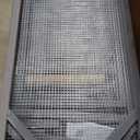 70 in Walk-in Catio with Window Access, Extra Large Outdoor Cat Enclosure for Multiple Cats, Waterproof Roof Cattery with Bridge and Scratching Post Outside Cat Patio Playpen Grey