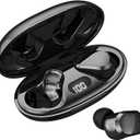 Echolabs Wireless EarbudsEcho 2025 Edition Audio Earbuds with Bluetooth 5.2Mini Binaural Sports Waterproof Headset (Black)