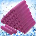 Hosuly 30 Pack Cooling Towels, 40"x12" Ice Breathable Soft Chilly Sweat Rag Microfiber Workout Rags for Gym Cooling Towels for Neck and Face for Yoga Golf Sport Running (Rose Red)