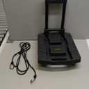 Folding Hand Truck 500lbs, Portable Heavy Duty Dolly Cart, 6 Wheels Collapsible Luggage Cart with 2 Elastic Ropes - Compact Trolley Cart for Easy Moving - Ideal Hand Cart for Travel and More (17, Black)