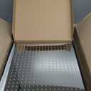 NearMoon Rain Shower Head, High Flow Stainless Steel Square Rainfall Shower, Waterfall Bath Shower Body Covering, Ceiling or Wall Mount (16 Inch, Chrome Finish)