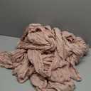 10FT 6 Pack Dusty Pink Cheesecloth Table Runner Romantic Boho Rustic Sheer Gauze Cheese Cloth Table Runners 120x22 inches Decor for Wedding Bridal Baby Shower Party Birthday Home Decorations