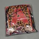 Red Cheetah Print Birthday Party Decorations for Women,Leopard Tablecloth Happy Birthday Banner with Balloons,Cherry Cheetah Leopard Print Party Decor Sulpplies (Pastel)