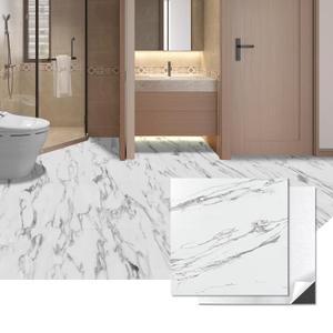 Art3d Peel and Stick Floor Tile, 30-Pack 12 x 12in. Covers 30 Sq.ft, Waterproof Vinyl Flooring Tiles Self Adhesive for Kitchen, Bathroom & Bedroom - Gray Marble