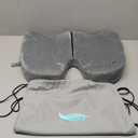 Premium Foldable Travel Seat Cushion - for Relief of Lower Back, Sciatic, Butt and Tailbone Pain - for Home & Office Use, Perfect for Travel or Driving - Coccyx Seat Cushion