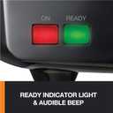 KRUPS 4-Slice Belgian Waffle Maker: Stainless Steel, 5 Browning Levels, Audible Ready Beep, Removable Plates, 1200W, Silver/Black, Large Waffle Maker Family Size, Great for Family Breakfasts