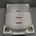 Makeup Organizer Skincare Organizers - Cosmetic Display Cases with Transparent Cover, SkinCare Organizers for Bathroom Countertop, Bedroom Vanity Desk, Lipstick Organizer, White Upgarde