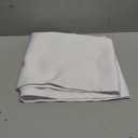 Simplebrand Ava Pure White Curtains for Bedroom 45 Inches Long 2 Panels Set, Light Filtering Window Treatment, Short Curtain Drapes, Soft Touching Casual Rod Pocket Privacy Curtains, W40 x L45 Inch