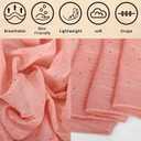 Ladiery Shawl Wraps for Women-Chiffon Shawl for Women Sparkly Rhinestones for Banquets, Weddings, and Formal Occasions.