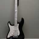 Fender Squier Debut Series Stratocaster Electric Guitar, Beginner Guitar, Includes Free Lessons, Black with Matte Finish