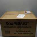 SoundBeast All-in-One Turntable with 3-Speed Record Player, Bluetooth, CD, Cassette Tape, AM/FM Radio, USB, Built-in Speakers, Handmade Wooden Exterior