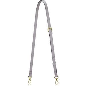 Allzedream Leather Purse Strap Replacement Crossbody Handbag Long Adjustable (Grey)