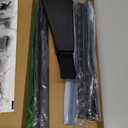 Universal TV Stand, Metal TV Legs for 20-65 inch LCD/LED/OLED/Plasma Flat&Curved Screen TV Height Adjustment with VESA 75x75mm to 800x500mm Max ML1760 (Black)