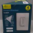 TREATLIFE Smart Dimmer Switch 4 Pack, Smart Switch Works with Alexa and Google Home, 2.4GHz WiFi Dimmer Light Switch for LED, CFL, Incandescent Bulbs, Neutral Wire Required, Single Pole