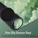 Green Cloud Mouse Pad and Keyboard Wrist Rest 4PCS Extended Forest Mountain Aesthetic Large Desk Mat Pad Set Memory Foam Non-Slip Cute Ergonomic Gaming Mouse Pad Wrist Support for Computer Home Office