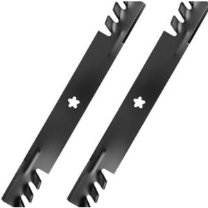 IDEASURE 138971 Gator Mulching Blades for 42" Deck, 532138971 Mower Blades Compatible with Craftsman Husqvarna Poulan Lawn Tractor, Replaces 134149, 127843, 138498, 422719, 2 Pack