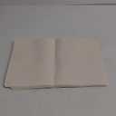 Faux Leather Placemats Set of 6, Heat Resistant Wipeable Washable Vinyl Place Mats, Waterproof Anti-Slip Dining Table Mats, Suitable for Indoor & Outdoor Use (Ivory White)