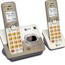 AT&T EL52213 2-Handset Cordless Phone with Answering System & Extra-large Backlit Keys
