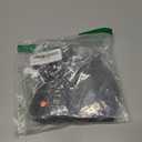 Women Low Waist Lounge Shorts Fold Over Skinny Pajamas Shorts Summer Casual Pj Bottom Sleep Shorts (Black, M)