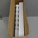 Fultyle End Table, Small Side Table with 3 Tier Open Shelf, Modern NightStand Bedside Table for Living Room, Bedroom, Office and Small Spaces (White)