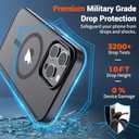 ESR for iPhone 17 Pro Max Case, Camera Control, Compatible with MagSafe, Shockproof Military-Grade Protection, Magnetic Phone Case for iPhone 17 Pro Max, Classic Hybrid Case, Clear