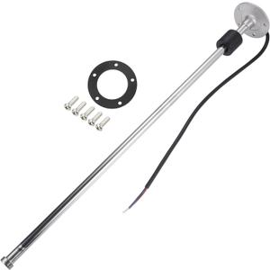Motoforti Universal Marine Fuel Sending Unit Float Replacement Fuel Gauge Gas Tank Diesel Water Level Sender Unit Sensor, 22" 560mm, Anti-Corrosion, Stainless Steel, Silver Tone