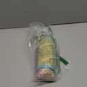 Interactive Cat Kicker Toy, 10 Inch Long Catnip Cat Scratcher Post, Natural Sisal Toy for Indoor Cats(Pink and Blue)