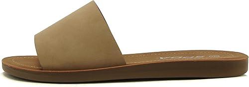 Soda SANDALS NATURAL COLOR SIZE 9.5 WOMENS
