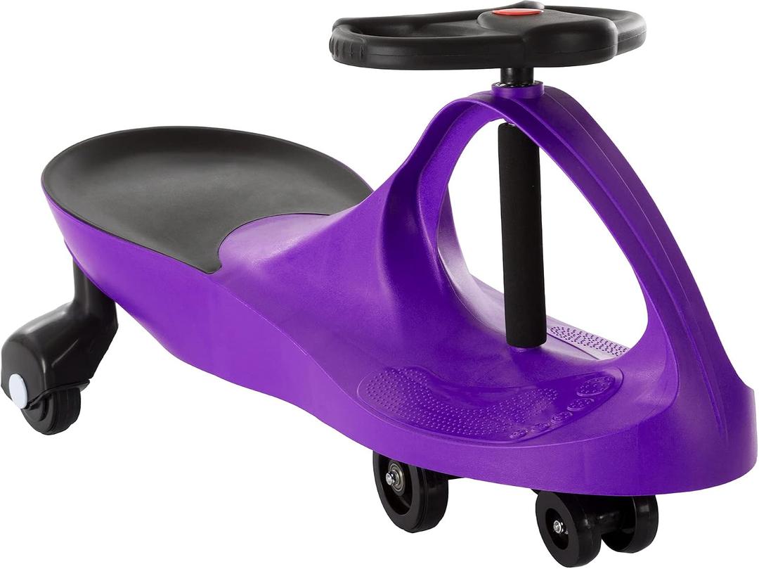 Lil’ Rider Wiggle Car, Ride on Toy for Ages 3 and Up, Purple, Large