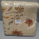 Artoid Mode Pumpkin Sunflowers Hello Fall Kitchen Mats Set of 2, Autumn Home Decor Low-Profile Kitchen Rugs for Floor - 24x35 and 24x59 Inch (Beige)