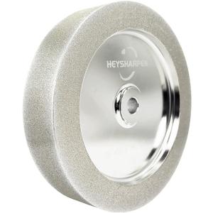 Mega Square CBN Grinding Wheel 8 inch 180 Grit,1.5 Wide,5/8 Arbor,for Sharpening Woodturning and HSS Tools,Suitable for Most 8-inch Bench Grinders(180 Grit)