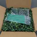 Grass Wall Panels 12 Pcs 10"x 10" Grass Wall Backdrop Panels Artificial Boxwood Greenery Wall Backdrop Privacy Hedge UV Protected for Indoor Outdoor Garden Backyard Party